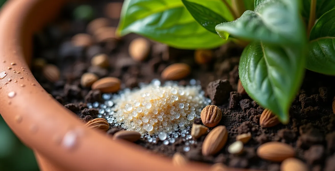 Demostración de técnica de fertilización segura en clima seco español